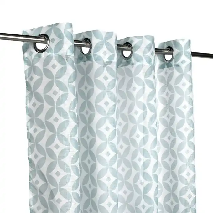 Vorhang 140 x 240 cm grau Kugel Limited Edition