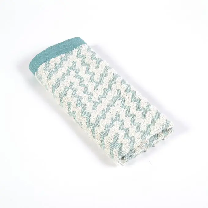 Begrenztes Angebot Gasthandtuch Ethnomuster blau