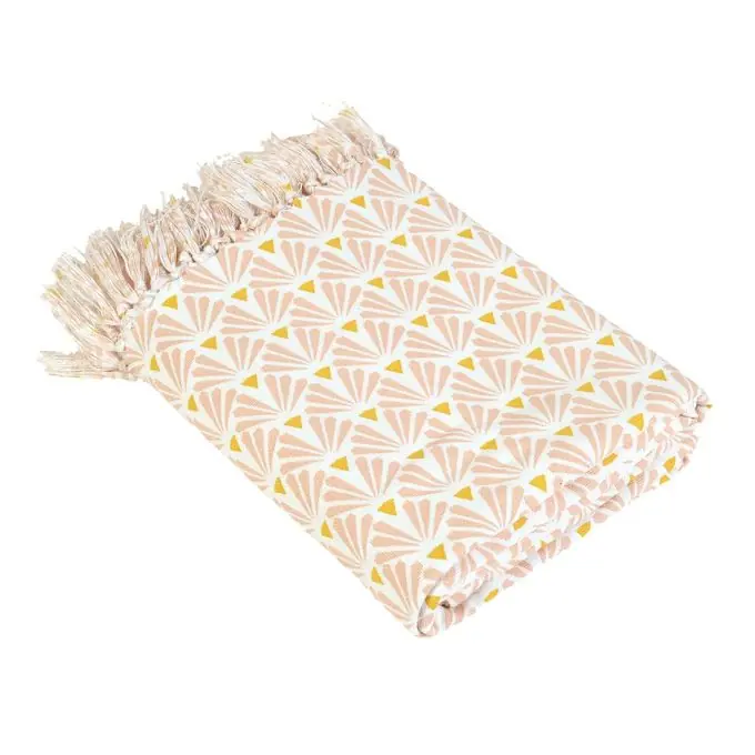 Rosa-Goldener Plaid 130 x 170 cm Jetzt Bestellen