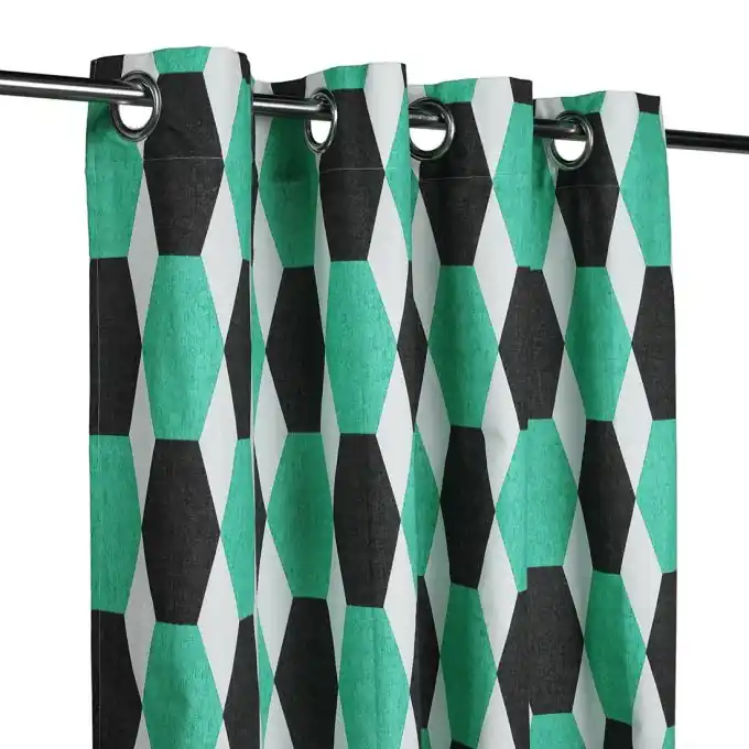 Neue Kollektion Vorhang 140 x 240 cm Denia aqua