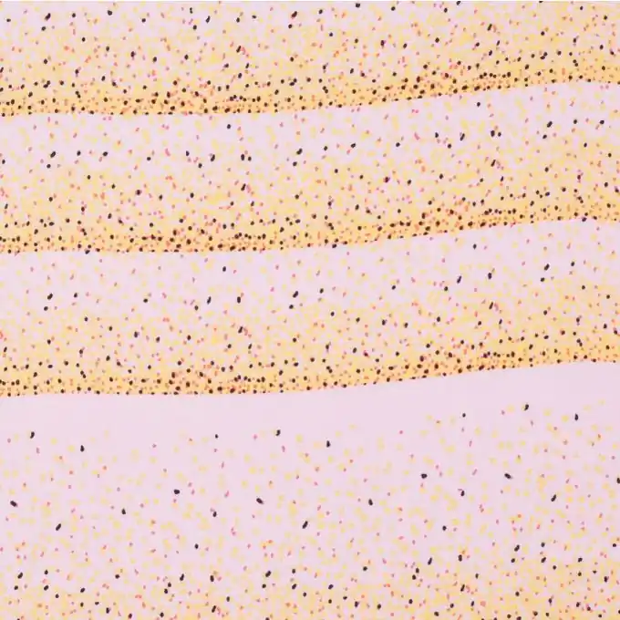 Stoff aus fantasievollem Viskosestoff in Gelb und Rosa Sofort Bestellen