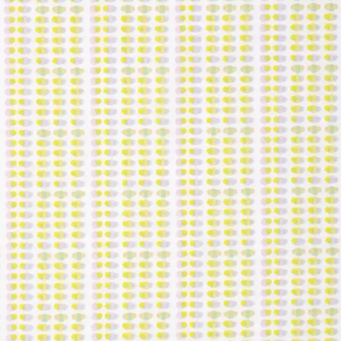 Nur Für Kurze Zeit Gelbe Popeline mit Blasenmuster