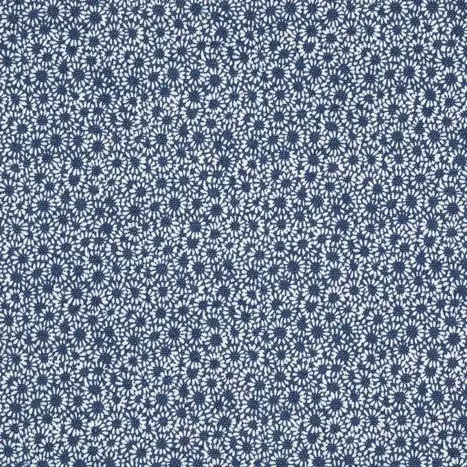 Denim-Stoff Blumen Nur Heute