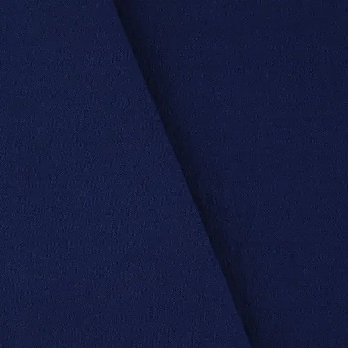 Viskosestoff knittereffekt dunkelblau Kostenloser Rückversand