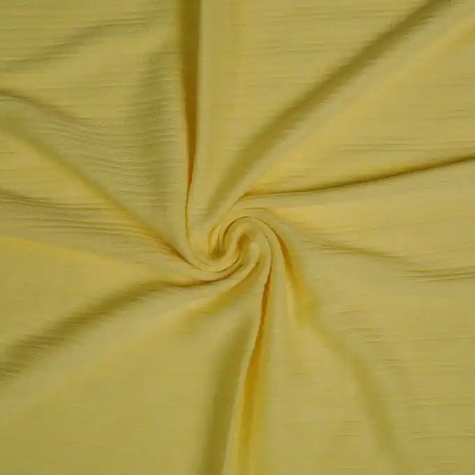 Strickstoff Streifen gelb Markenprodukt