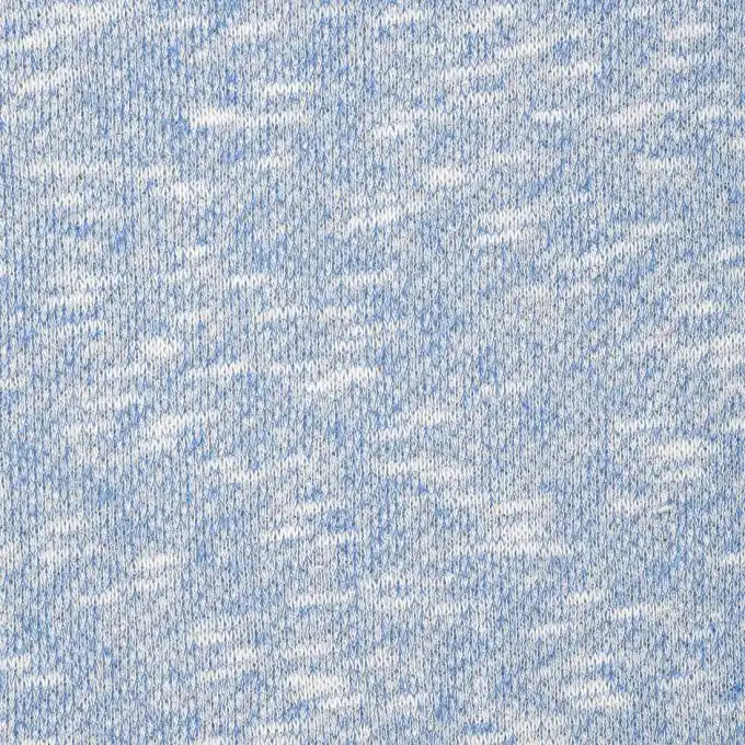 Sweatshirtstoff blau merliert Großhandel