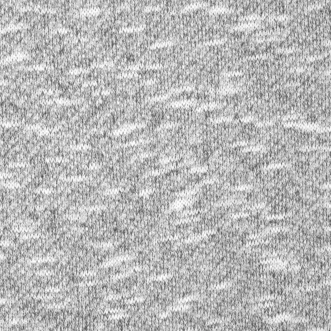 Im Trend Sweatshirtstoff grau merliert