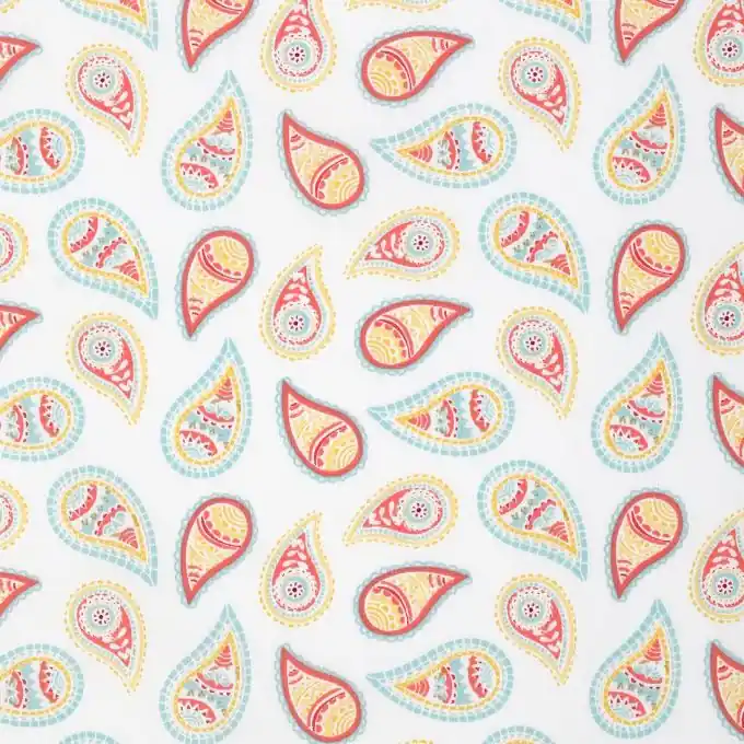 Geprüft Popeline Baumwolle Paisleymuster