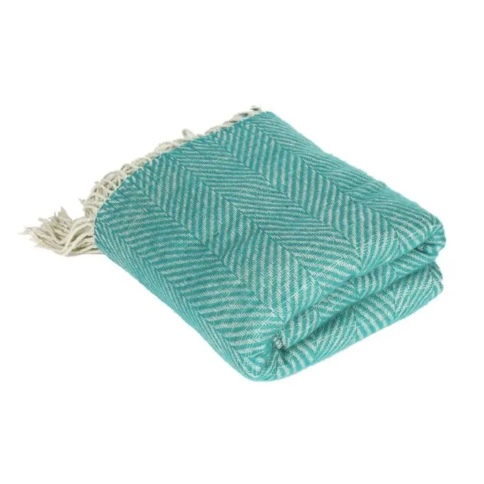 Gratis Versand Tagesdecke Acryl 130x160cm blau