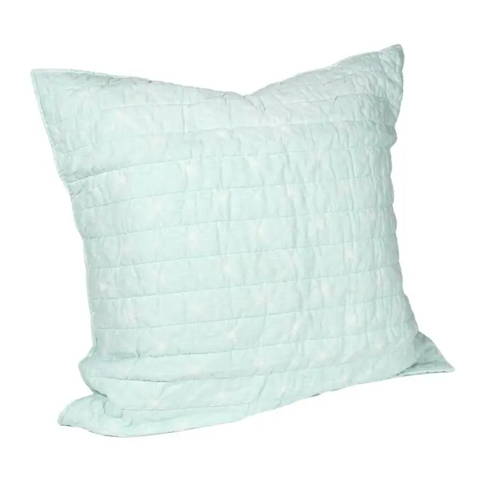 Exklusiv Origami-Kissenbezug 65×65 cm Mintgrün