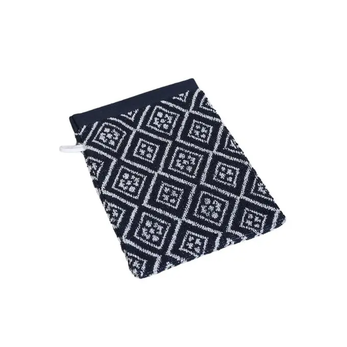 Waschlappen blau weiss Marrakech Schneller Versand