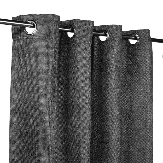 Samtvorhang Anthrazit Barton Im Trend