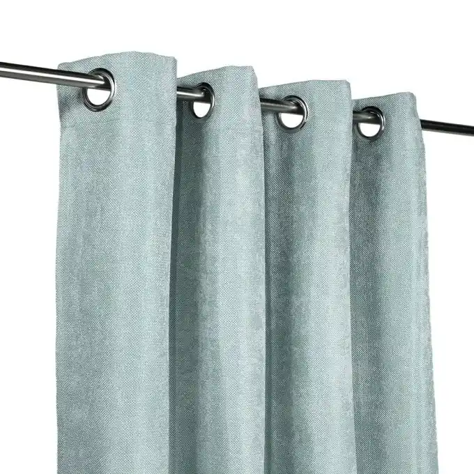 Exklusiv Samtvorhang Hellblau Barton