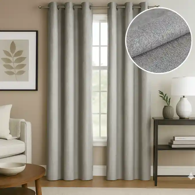 Rabatt Samtvorhang Barton