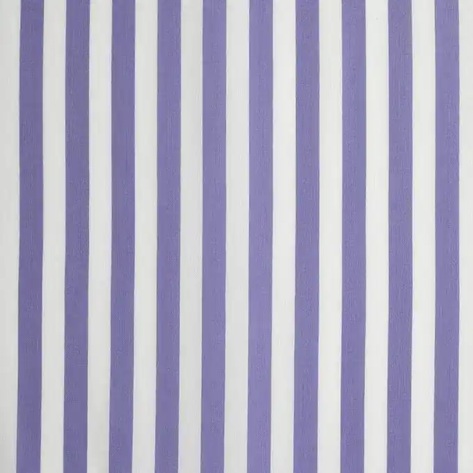 Gestreifter Viskosestoff Hellblau/Weiss Preis Gesenkt