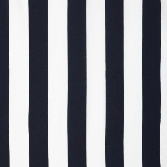 Viskosestoff Streifen dunkelblau Solange Der Vorrat Reicht