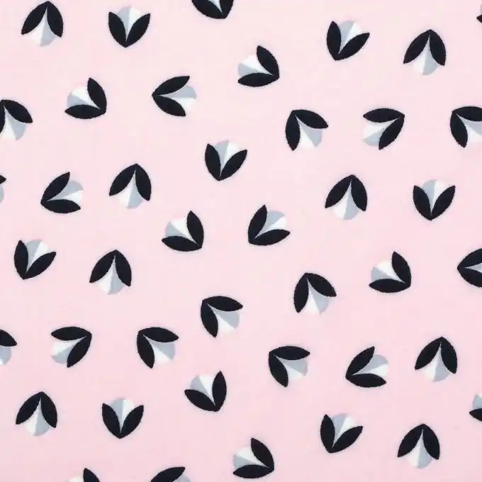 Preisknaller Mousseline Stoff Pivoine Hellrosa 150 cm Breit