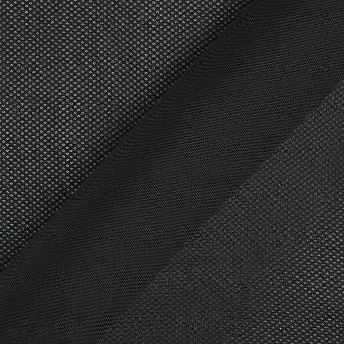 Schwarzes Netzgewebe 152cm Breite – Stoff résille Top-Qualität