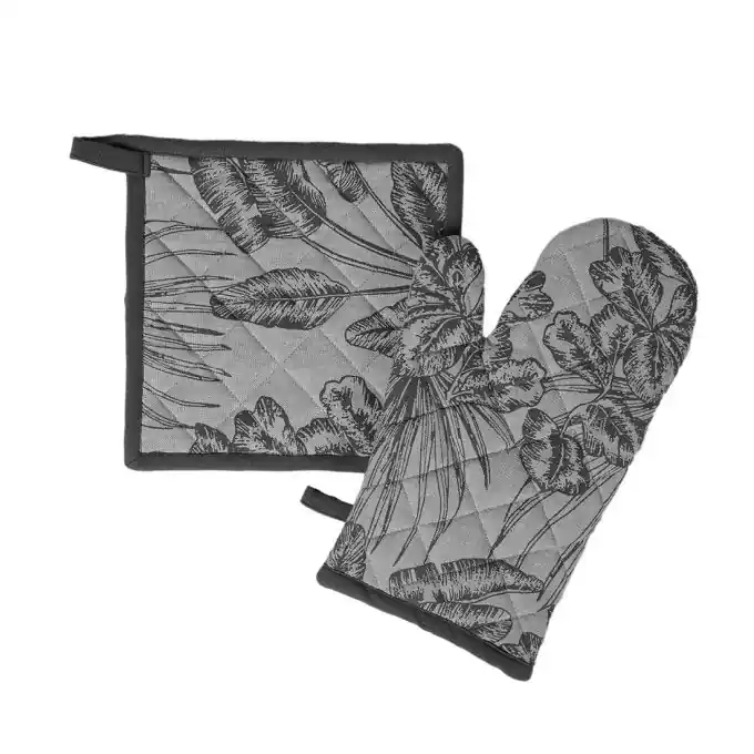 Handschuh- und Topflappen-Set Wintergarden Top-Qualität