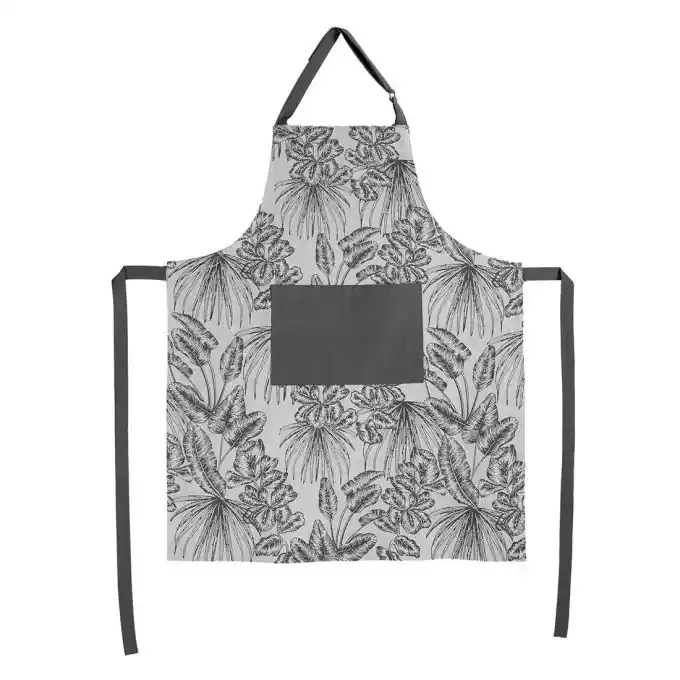 Heute Kaufen Schürze grau schwarz