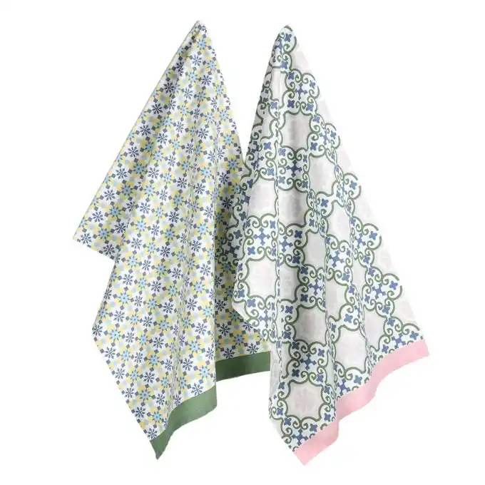 Expressversand Set aus 2 Geschirrtücher Cordoba 50x70cm