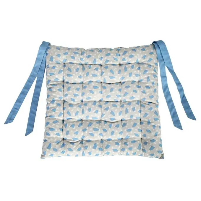 Stuhlkissen Terrazzo 40x40cm blau Garantierte Lieferung