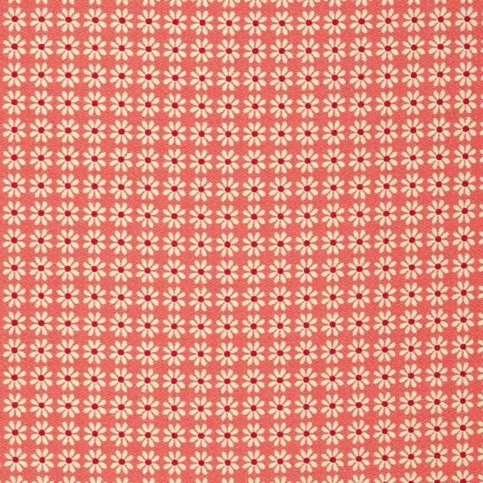 Satin Baumwolle Koralle Blumen Ab Werk