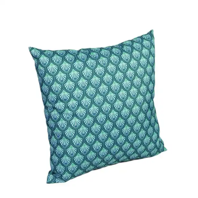 Wasserdichter Kissen Schuppenmuster blau Kostenloser Versand