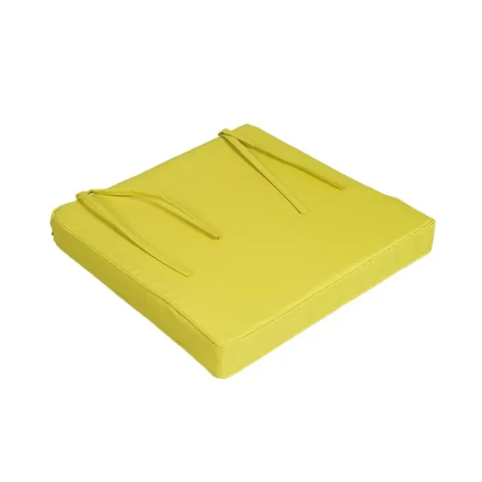 Wasserdichtes Stuhlkissen senfgelb Markenprodukt