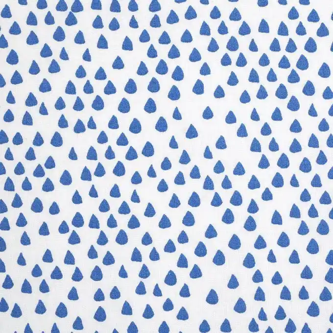 Lakenstoff Tropfen blau Gleich Bestellen