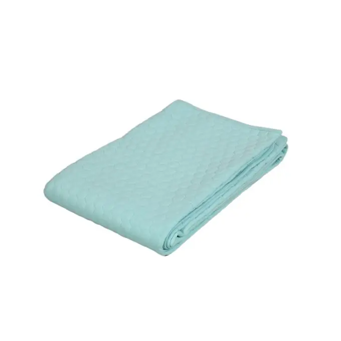 Tagesdecke Jersey Aqua blau Exklusiv