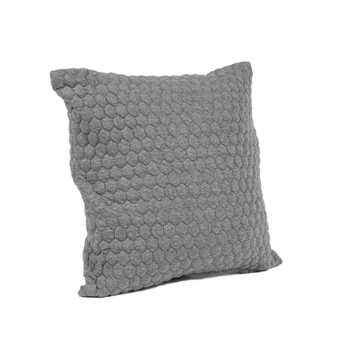 Exklusiv Kissen Jersey grau