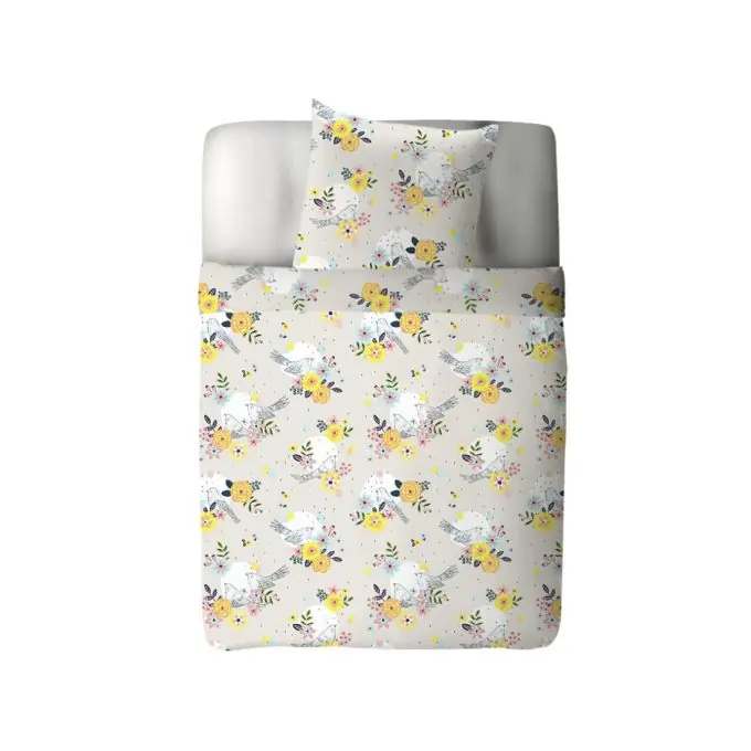 Billig Set Bettwäsche Vögel