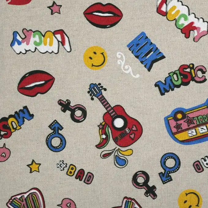 Neue Ware Dicker Baumwollstoff Pop