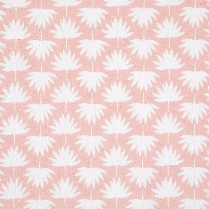Baumwollstoff Palmen Koralle Finale Aktion