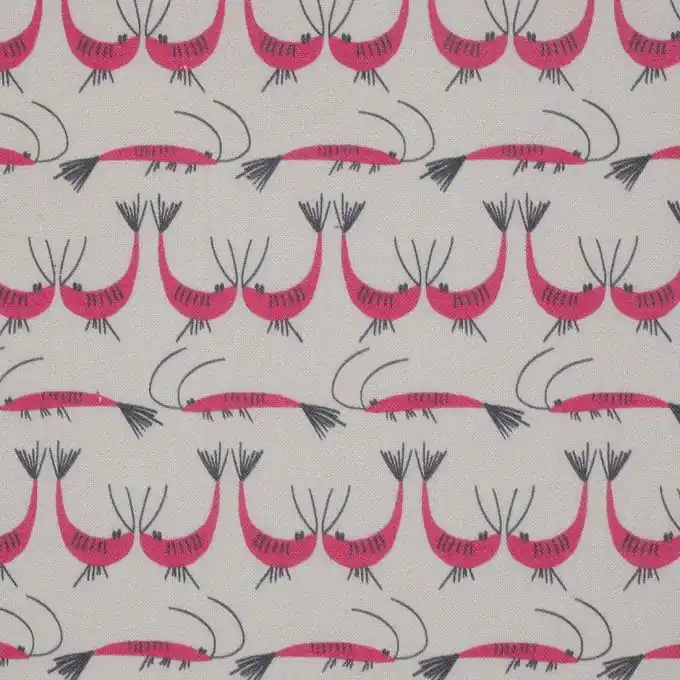 Garantierte Lieferung Baumwollstoff Shrimp