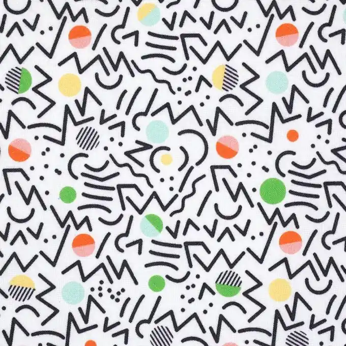 Bunter Baumwollstoff 150cm Breite – Mehrfarbig Knallerangebot