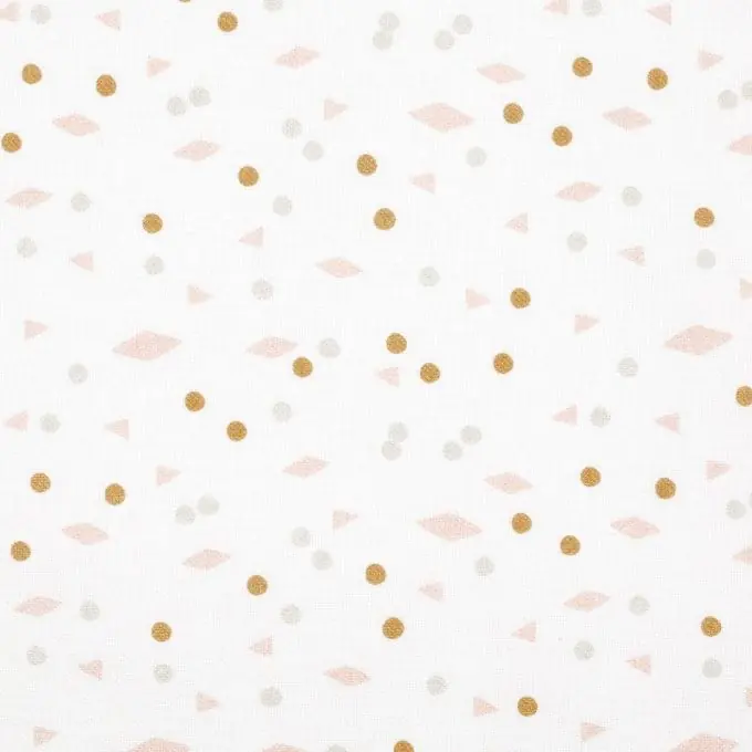 Gemusterter Baumwollstoff Pastel Bestseller