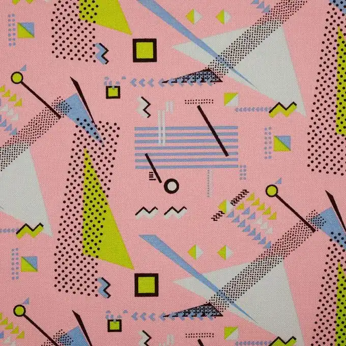 Stoff aus dicker Baumwolle mit Fantasiemuster Heißes Angebot