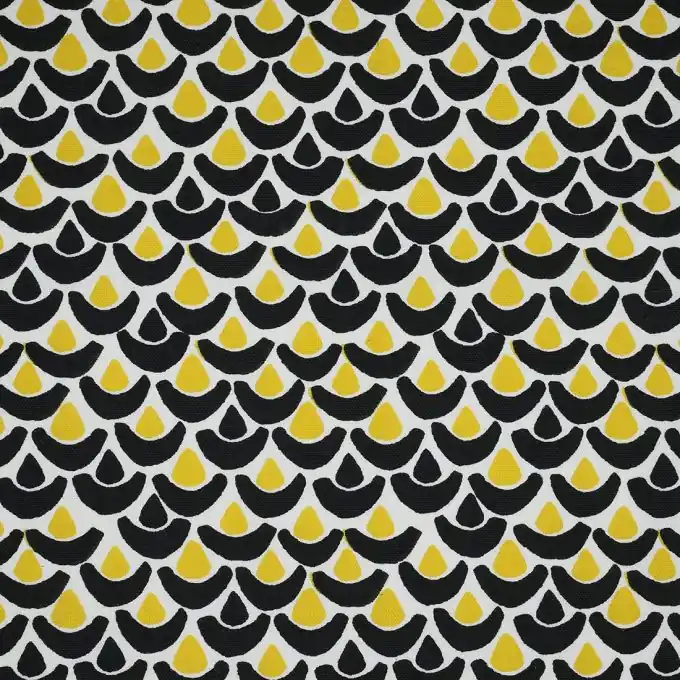 Dicker Baumwollstoff gelb Premium