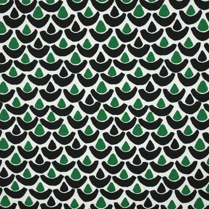 Dicker Baumwollstoff grün Ausverkauf