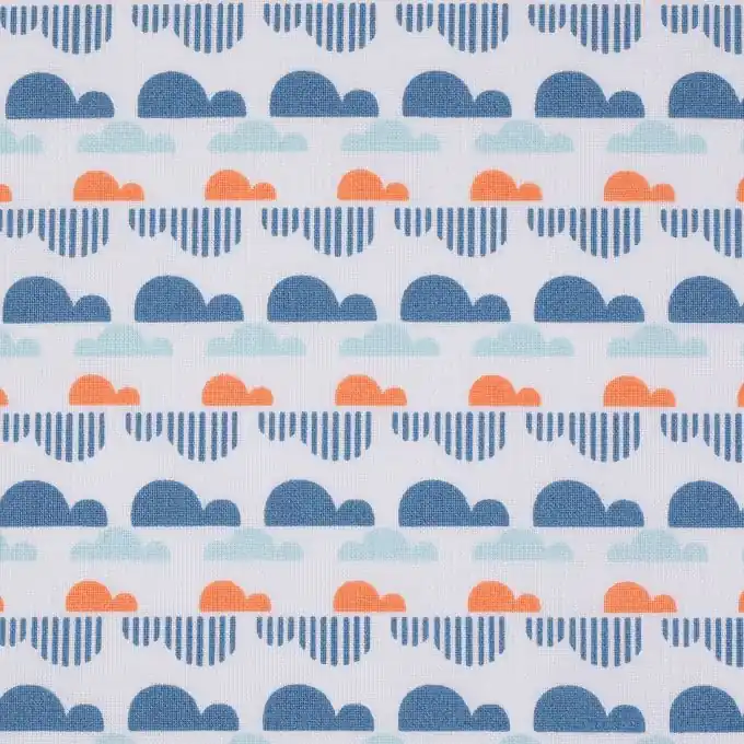 Sonderangebot Baumwollstoff Wolke