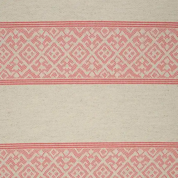 Super-Preis Geometrischer rosa Jacquard-Stoff.