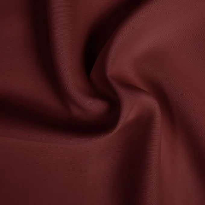 Extra breiter verdunkelnder Stoff Saten, bordeauxrot Hochwertig