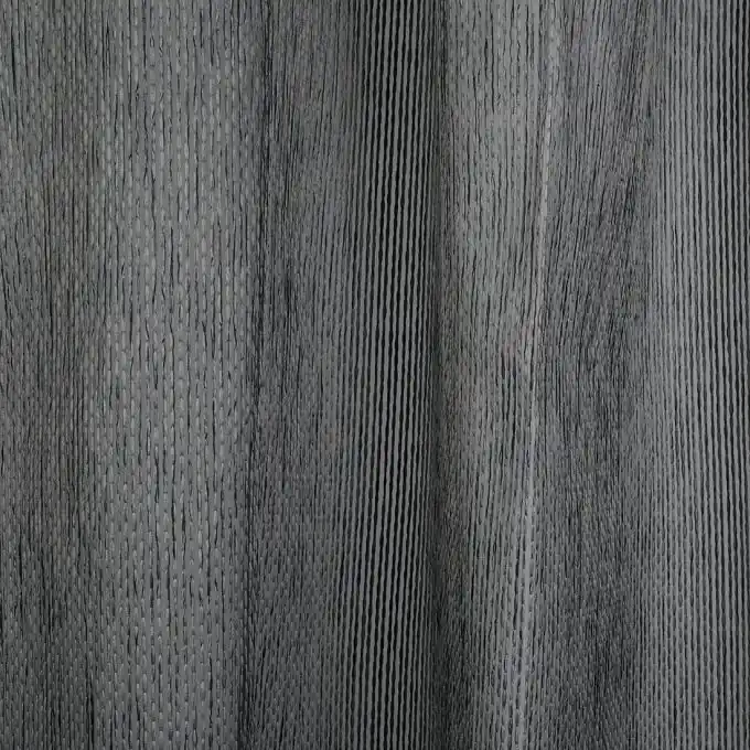 Begrenztes Angebot Voile-Stoff graue Linien extra breit