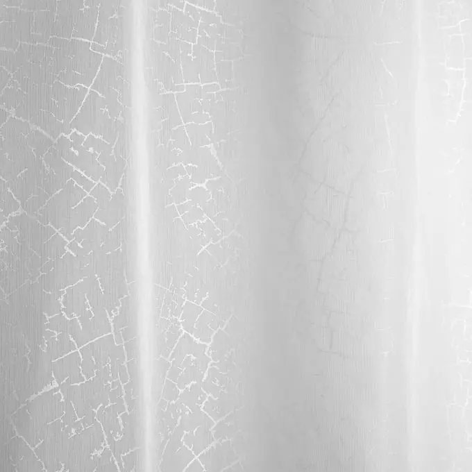 Finale Aktion Weißer transparenter Gardinenstoff Extrabreit