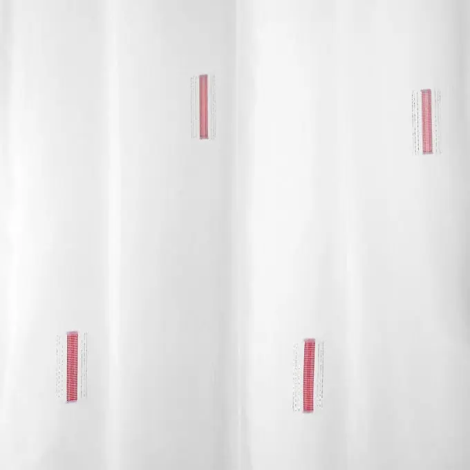 Preis Gesenkt Jacquard-Voile, koralle, extra breit