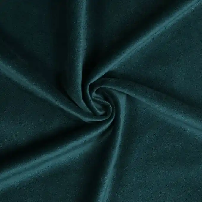 Dicker blauer Samtstoff Preiswert