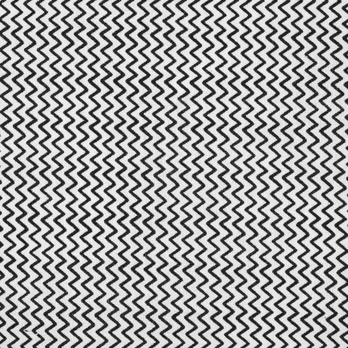 Top-Seller Baumwollstoff mit schwarzen Fischgräten