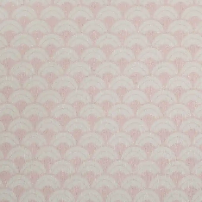 Neu Im Sortiment Baumwollstoff mit rosa Schuppen